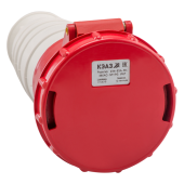 Разъемы промышленные розетка 234-63а-6h-380ac-3p+pe-ip67 | 222763 | кэаз выгодная цена