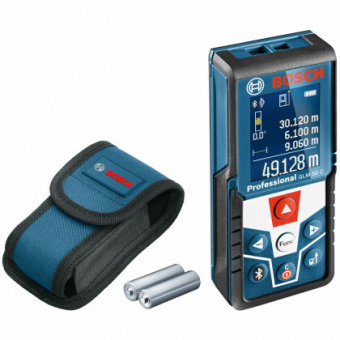 1Измерительное оборудование лазерный измеритель длины glm 50 c professional | 0601072c00 | bosch выгодная цена