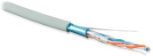 Кабель витая пара (UTP, FTP) futp2-c5-s24-in-pvc-gy-500 (500 м) кабель витая пара, экранир. f/utp, категория 5, 2 пары (24 awg), одножил. (solid), серый | 41477 | hyperline выгодная цена