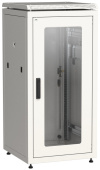 Шкафы и стойки телекоммуникационные 19 шкаф сетевой 19" linea n 28u 600х800 мм стеклянная передняя дверь, задняя металлическая серый | ln35-28u68-gm | itk выгодная цена