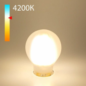 Лампы (источники света) лампа светодиодная classic led 12w 4200k e27 (a60 белый матовый) | a038692 | elektrostandard выгодная цена