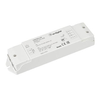 1Ленты светодиодные контроллер smart-k24-rgb (230v, 3x1a, 2.4g) (arlight, ip20 пластик, 5 лет) | 028293 | arlight выгодная цена