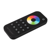 Ленты светодиодные пульт smart-r28-rgbw black (1 зона, 2.4g) | 023479 | arlight выгодная цена