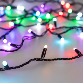 1Ленты светодиодные светодиодная гирлянда ard-string-classic-20000-black-200led-milk-sync rgb (230v, 13w) (ardecoled, ip65) | 028205 | arlight выгодная цена
