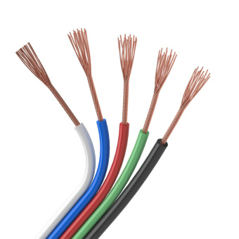 1Ленты светодиодные шлейф питания arl-22awg-5wire-cu (arlight, -) | 031701 | arlight выгодная цена