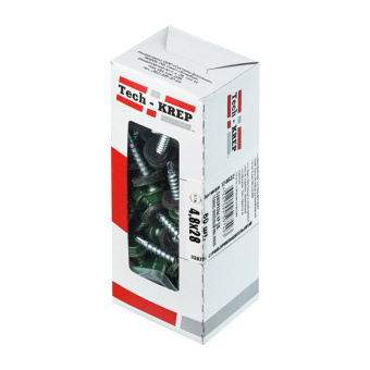1Крепёж саморез кр св. 4,8х28 ral-6005 (тёмно-зеленый) (60 шт) - коробка ( 0,32 кг) | 124632 | tech-krep выгодная цена