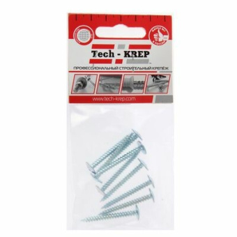 1Крепёж саморез шсмм 4,2х38 (9 шт) - пакет ( 0,029 кг) | 102392 | tech-krep выгодная цена