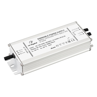 1Ленты светодиодные блок питания arpv-uh24200-pfc-dali-ph (24v, 8.3a, 200w) | 028108 | arlight выгодная цена