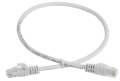 Патч-корды шнур коммутационный кат. 5е utp 0,5м серый generica | pc01-c5eu-05m-g | itk выгодная цена