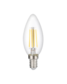 Лампы (источники света) лампа светодиодная pled omni (филамент) c35 6w e14 4000k gold 230/50 | .5020665 | jazzway выгодная цена