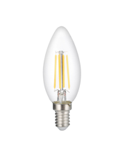 1Лампы (источники света) лампа светодиодная pled omni (филамент) c35 6w e14 4000k gold 230/50 | .5020665 | jazzway выгодная цена