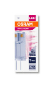 Лампы (источники света) лампа светодиодная parathom pin 0, 9w, g4, 12в ledppin10 cl 0, 9w/827 12v g4 fs1 | 4058075811959 | osram выгодная цена