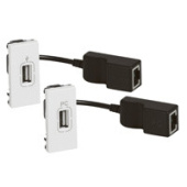 Розетки, выключатели, звонки электрические usb усилитель mosaic с разъемом гнездо для линии передачи данных, передатчик+приемник, 1 модуль, белый | 078748 | legrand выгодная цена