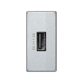 1Розетки, выключатели, звонки электрические simon connect зарядное устройство usb, к45, узкий модуль, 5 в, 1,5 а, алюминий | k126c-8 | simon выгодная цена