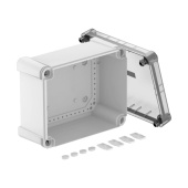 Коробки распределительные распределительная коробка x16c, ip 67, 241x191x126 мм, сплошная стенка, с прозрачной крышкой | 2005540 | obo bettermann выгодная цена