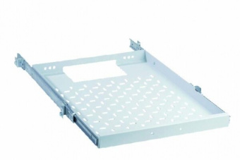 1Шкафы и стойки телекоммуникационные 19 полка 19" 1u выдв. д/клав. г800 ral7035 | nsybst80 | schneider electric выгодная цена