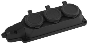 1Разъемы каучуковые k-3e-b-ip44 эра колодка каучуковая с/з 3гн 16a ip44 черная | б0044545 | эра выгодная цена