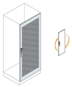Шкафы, боксы и аксессуары дверь перфорированная для шкафа 2200x800 | ec2282 | abb выгодная цена