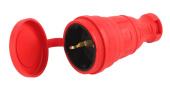 Разъемы каучуковые r8-red-ip44 эра разъём каучуковый c/з прямой 16a ip44 красный | б0044548 | эра выгодная цена