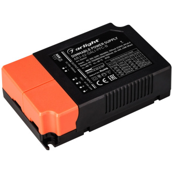 1Ленты светодиодные блок питания arj-42-dali-pfc-b (42w, 750-1050ma) | 024947 | arlight выгодная цена