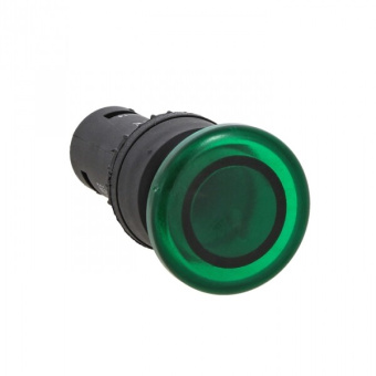 1Кнопки, светосигнальные лампы и кнопочные посты кнопка sw2c-md "грибок" зеленая с подсветкой no+nc 24в ekf proxima | sw2c-md-gg-24 | ekf выгодная цена