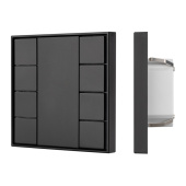 Ленты светодиодные intelligent arlight панель knx-223-8-black (bus) | 028759 | arlight выгодная цена