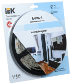 Ленты светодиодные лента светодиодная 5м блистер lsr-3528w60-4.8-ip65-12v -eco | lsr1-2-060-65-1-05 | iek выгодная цена