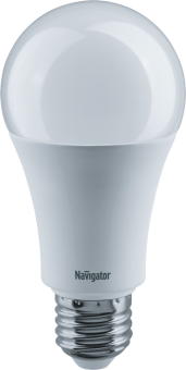 1Лампы (источники света) лампа светодиодная led 20вт е27 230в 4000к nll-a70-20-230-4k-e27 грушевидная матовая | 61282 | navigator выгодная цена