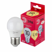 Лампы (источники света) лампа светодиодная red line led p45-10w-827-e27 r e27 / е27 10 вт шар теплый белый свет | б0050698 | эра выгодная цена