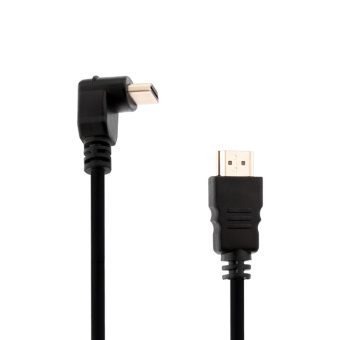 1Шнуры ТВ,Аудио кабель hdmi - hdmi 1.4 угловой, 3м gold | 17-6205-4 | proconnect выгодная цена