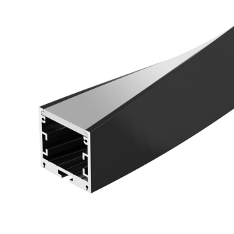 1Ленты светодиодные профиль sl-arc-3535-twist180-500 black (arlight, алюминий) | 032685 | arlight выгодная цена