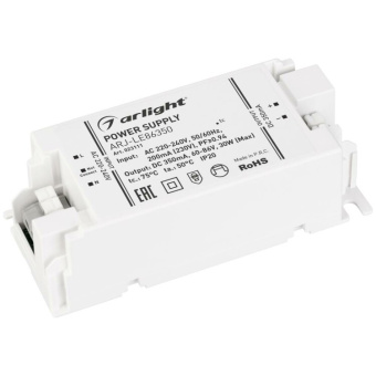 1Ленты светодиодные блок питания arj-le86350 (30w, 350ma, pfc) | 023111 | arlight выгодная цена