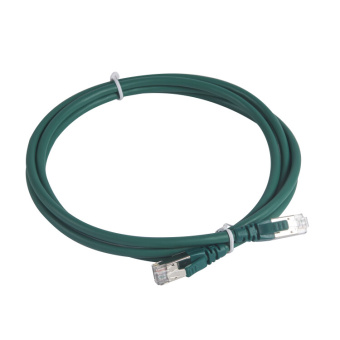 1Шкафы и стойки телекоммуникационные 19 коммутационный шнур rj 45 - категория 6а - s/ftp - lszh - экранированный - 2 м - зеленый | 051867 | legrand выгодная цена