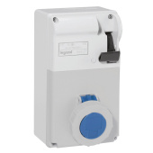 Разъемы промышленные комбинированный щиток - p17 tempra pro - ip 55 - 16 a - 200/250 в~ - 50/60 гц - 2к+з | 056621 | legrand выгодная цена
