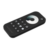 Ленты светодиодные пульт smart-r24-dim black (1 зона, 2.4g) (arlight, ip20 пластик, 5 лет) | 031934 | arlight выгодная цена
