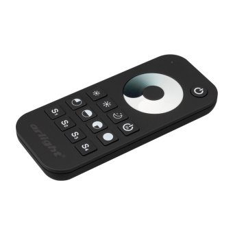 1Ленты светодиодные пульт smart-r24-dim black (1 зона, 2.4g) (arlight, ip20 пластик, 5 лет) | 031934 | arlight выгодная цена