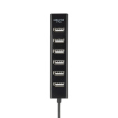 КОМПЬЮТЕРНЫЕ АКСЕССУАРЫ разветвитель usb на 7 портов черный | 18-4107 | rexant выгодная цена