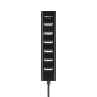 1КОМПЬЮТЕРНЫЕ АКСЕССУАРЫ разветвитель usb на 7 портов черный | 18-4107 | rexant выгодная цена