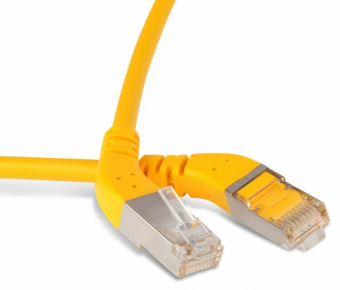 1Патч-корды патч-корд pc-apm-stp-rj45/l45-rj45/l45-c6-3m-lszh-yl f/utp угловой, экранированный, левый 45°-левый 45°, cat.6, lszh, 3 м, желтый | 233141 | hyperline выгодная цена