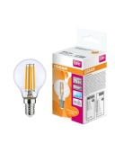 Лампы (источники света) лампа светодиодная филаментная led star classic p 6w, прозрачная колба, е14 ledsclp75 6w/840 230v fil e1410x1ru | 4058075218178 | osram выгодная цена