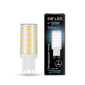 Лампы (источники света) лампа светодиодная led 5вт g9 ac185-265в 4100к керамика | 107309205 | gauss выгодная цена