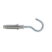 Крепёж дюбель kranz с полукольцом 10, короб (50 шт./уп.) |kr-01-3641-006 | kranz выгодная цена
