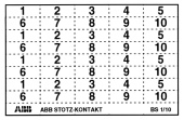 Модульное оборудование (выключатели, УЗО, АВДТ,  УЗДП) маркер к. 41-80 bs41-80 | ghs2001946r0006 | abb выгодная цена