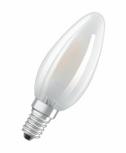 Лампы (источники света) лампа светодиодная филаментная led star в 2,5w/827 230v gl fr e14 5x2 | 4058075143494 | osram выгодная цена