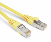 Патч-корды pc-lpm-stp-rj45-rj45-c5e-15m-lszh-yl патч-корд f/utp, экранированный, cat.5е (100% fluke component tested), lszh, 15 м, желтый | 36337 | hyperline выгодная цена