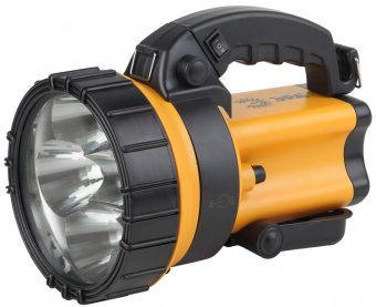 1Фонари фонарь прожекторный fa6w акку 4в4.5ач, 6x1вт led smd, сигнал.св., зу 220v+12v, карт (8/96) | б0008963 | эра выгодная цена