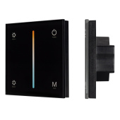 Ленты светодиодные панель smart-p21-mix-g-in black (12-24v, 4x3a, sens, 2.4g) (arlight, ip20 пластик, 5 лет) | 033765 | arlight выгодная цена