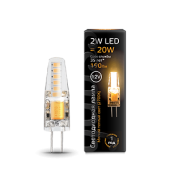 Лампы (источники света) лампа светодиодная led 2вт g4 12в 2700к | 207707102 | gauss выгодная цена