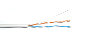Кабель витая пара (UTP, FTP) кабель связи витая пара u/utp, кат.5e 2х2х24awg solid, pvc, 500м, серый | lc1-c5e02-111 | itk выгодная цена
