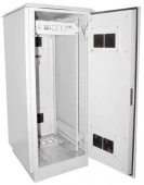 Шкафы и стойки телекоммуникационные 19 шкаф уличный 19" 33u 720x860, ip55, металл двери, серый | lo35-33u78-mm55 | itk выгодная цена